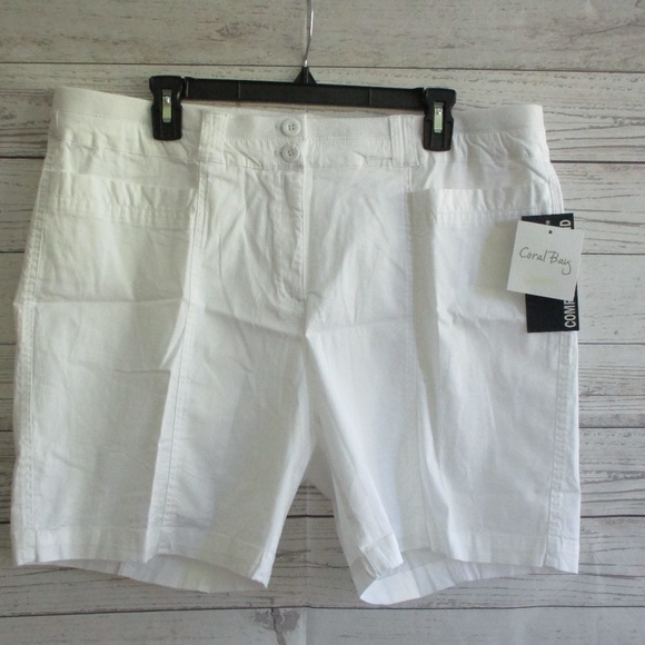 Coral Bay Pants - NWT - CORAL BAY shorts w/Comfort Waist - sz 18